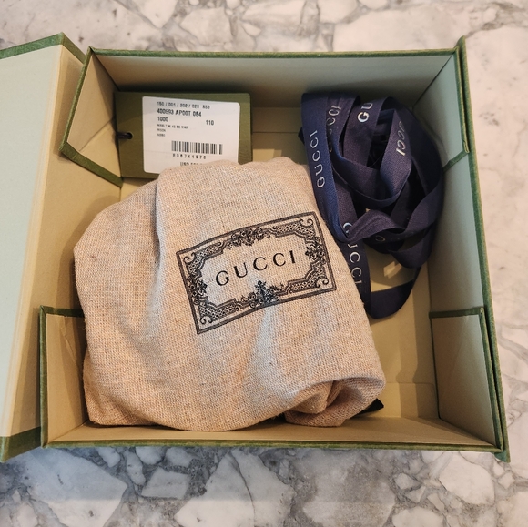 Gucci GG Marmont Wide Belt (Silver) - Picture 6 of 7